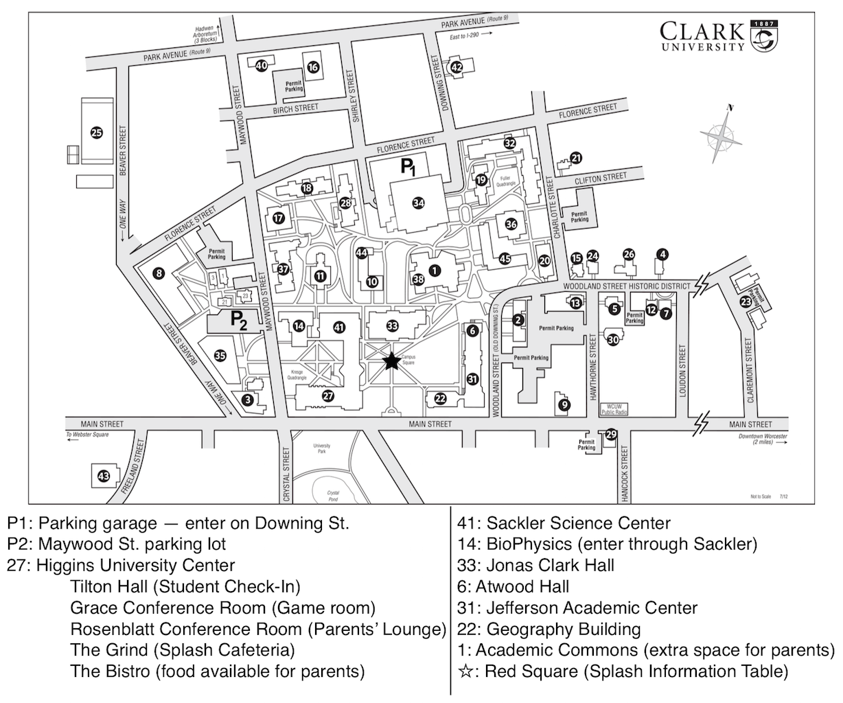 ClarkU ESP - Splash Fall 2014 Enrolled Student Information